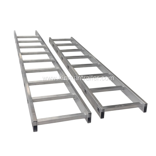 horizontal climbing aluminum single step straight ladder